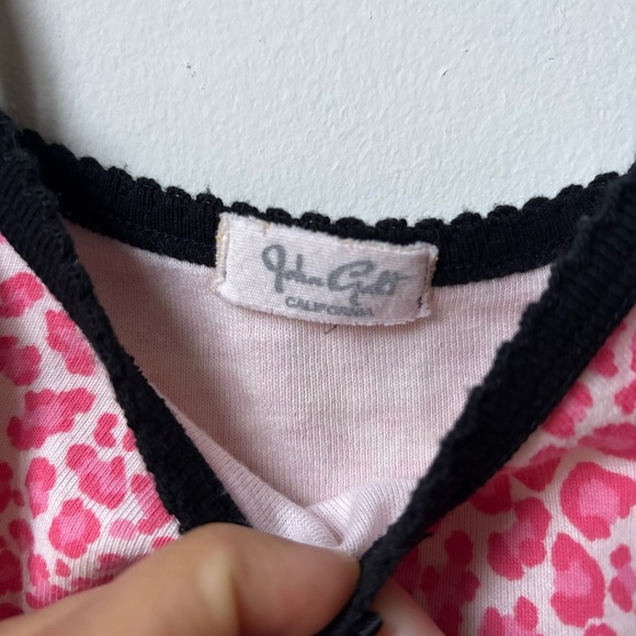 Brandy Melville Pink Leopard Print Women's Top - Picture 2 of 5